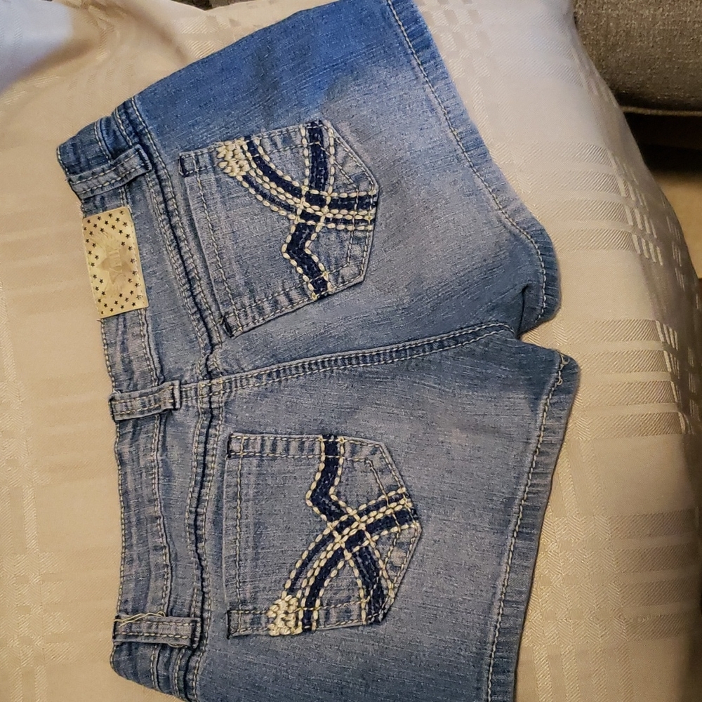 YMI jean shorts no button (0269) - Picture 2 of 4